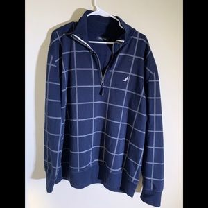 Nautica - Blue sweat shirt - zipped. XL